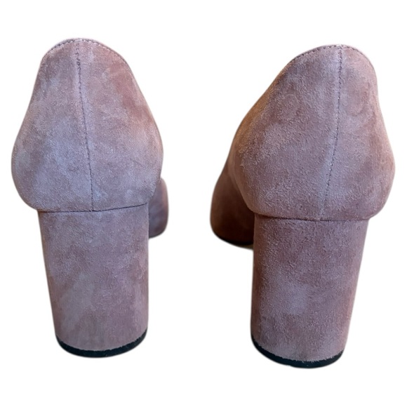M. Gemi The Lustro Mauve Suede Block Heel Pumps | Italian Leather | EU 39.5 - Picture 4 of 10